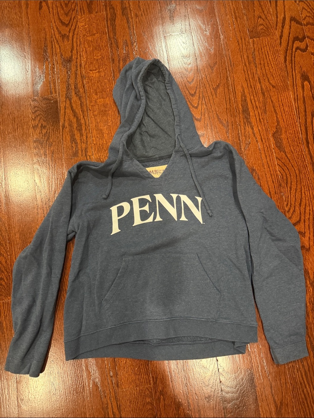 PENN Navy Hooded Sweatshirt with Front Pocket size small